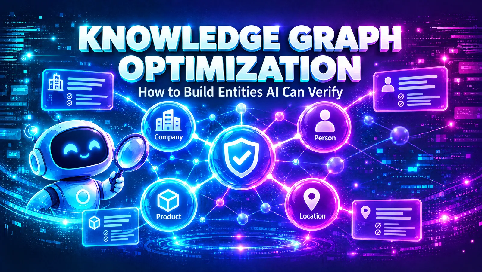 GEO Marketing and Knowledge Graph Optimization: How to Build Entities AI Can Verify