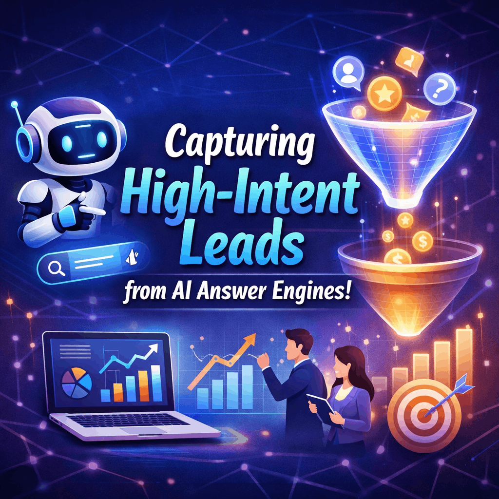 AEO Strategy for Lead Generation How to Capture High-Intent Traffic From AI Answer Engines