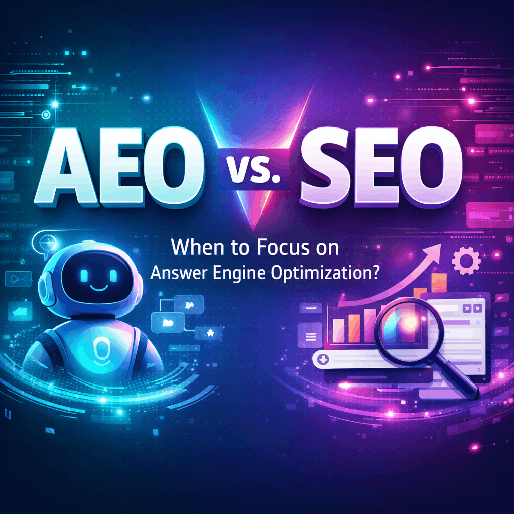 AEO vs SEO When to Prioritize Answer Engine Optimization for Maximum Conversions
