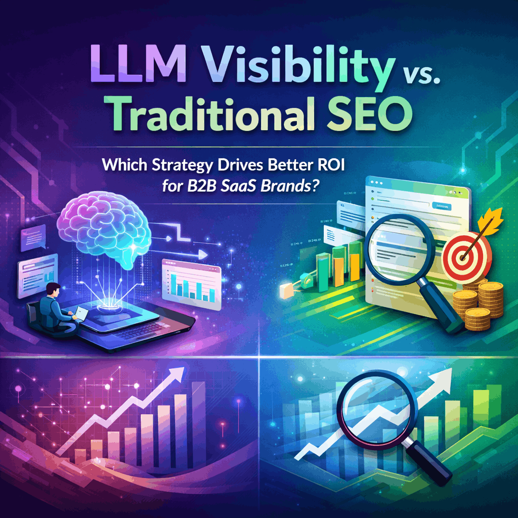 LLM Visibility vs Traditional SEO Which Delivers Higher ROI for B2B SaaS Brands in 2026